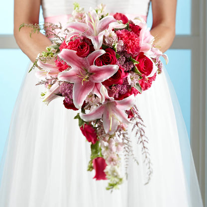 Lily & Rose Bouquet –  Calumet Florist, Calumet City IL
